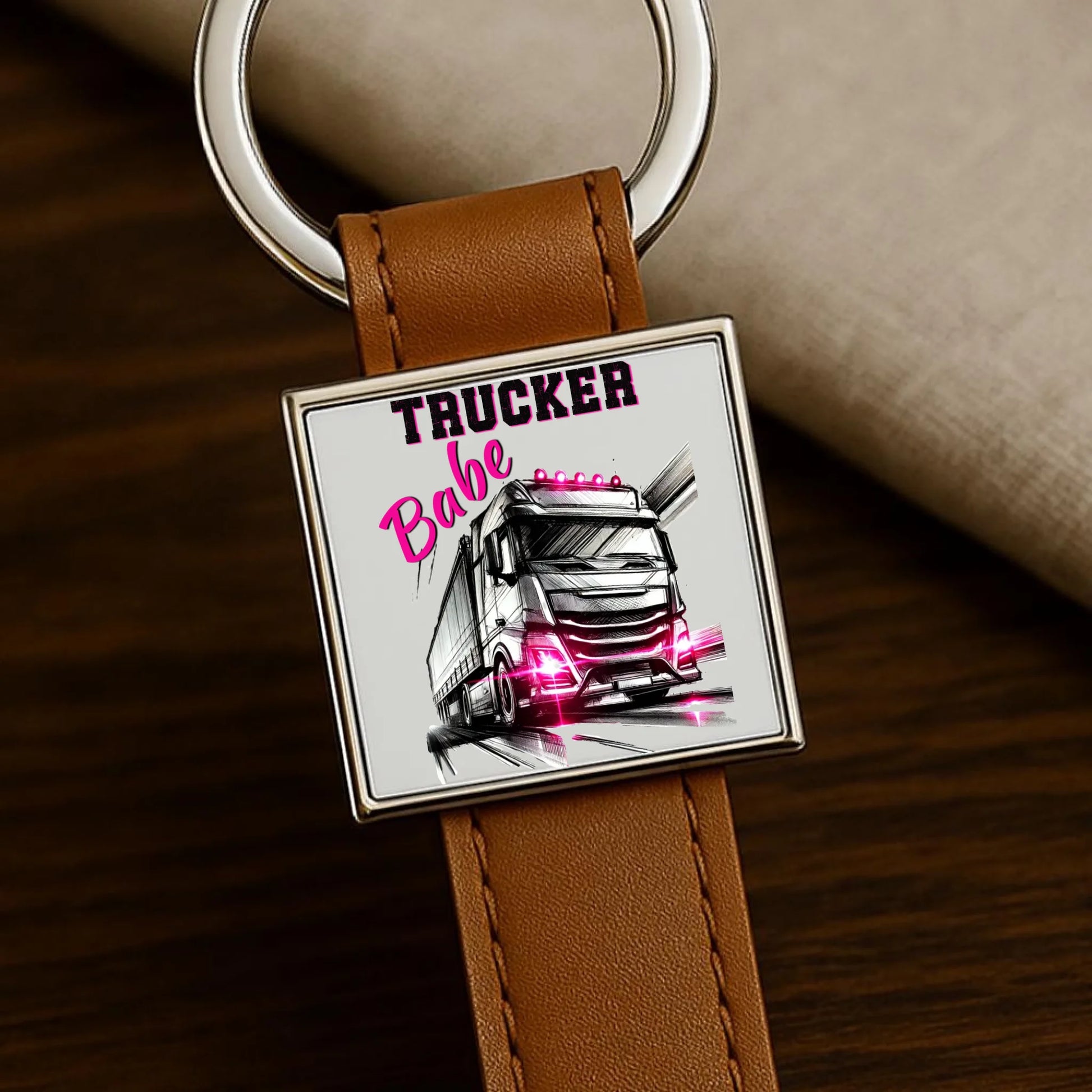 Brelok - kierowca ciężarówki - Trucker Babe ZKT13 - StoryCups.pl