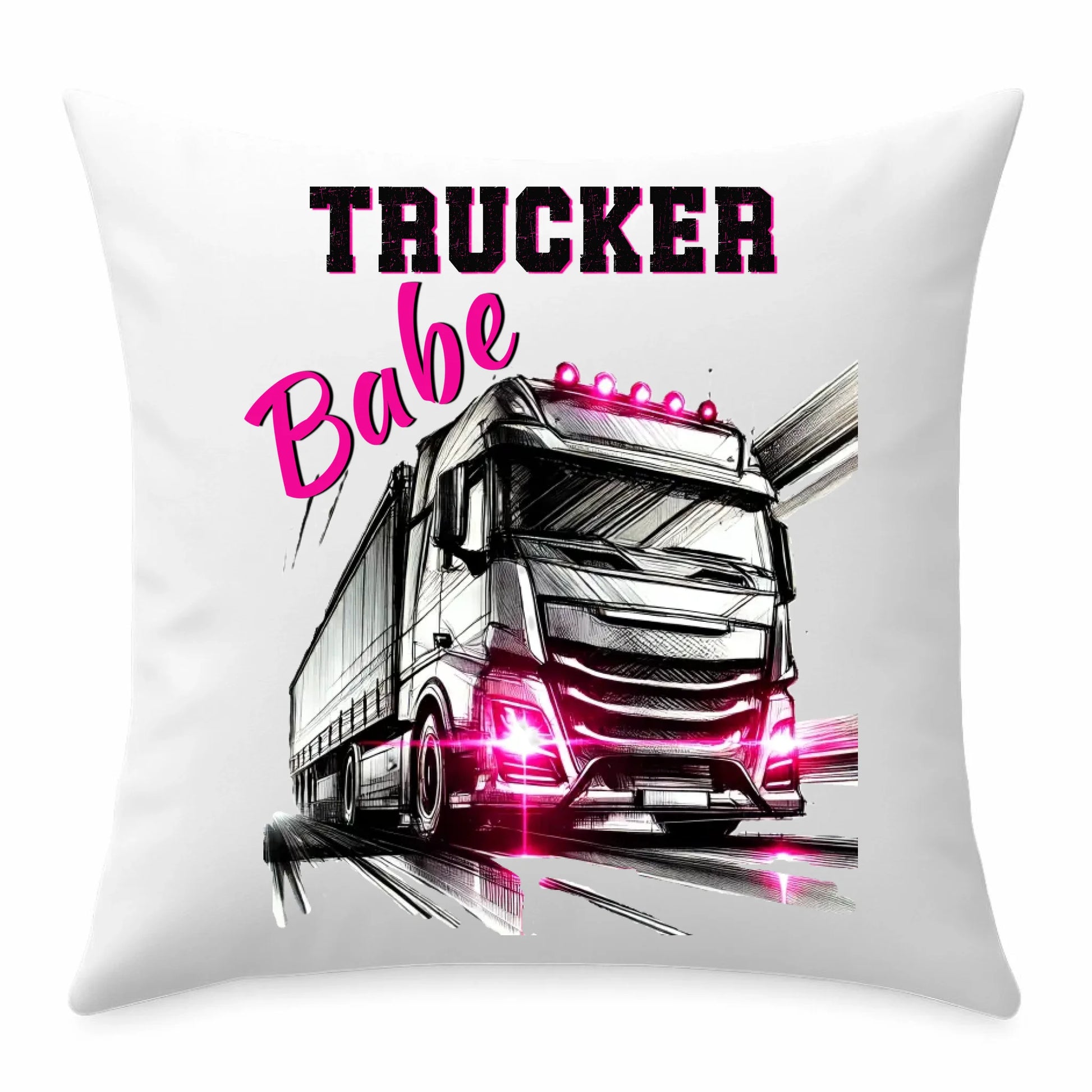 Poduszka - kierowca ciężarówki - Trucker Babe ZKT13 - StoryCups.pl