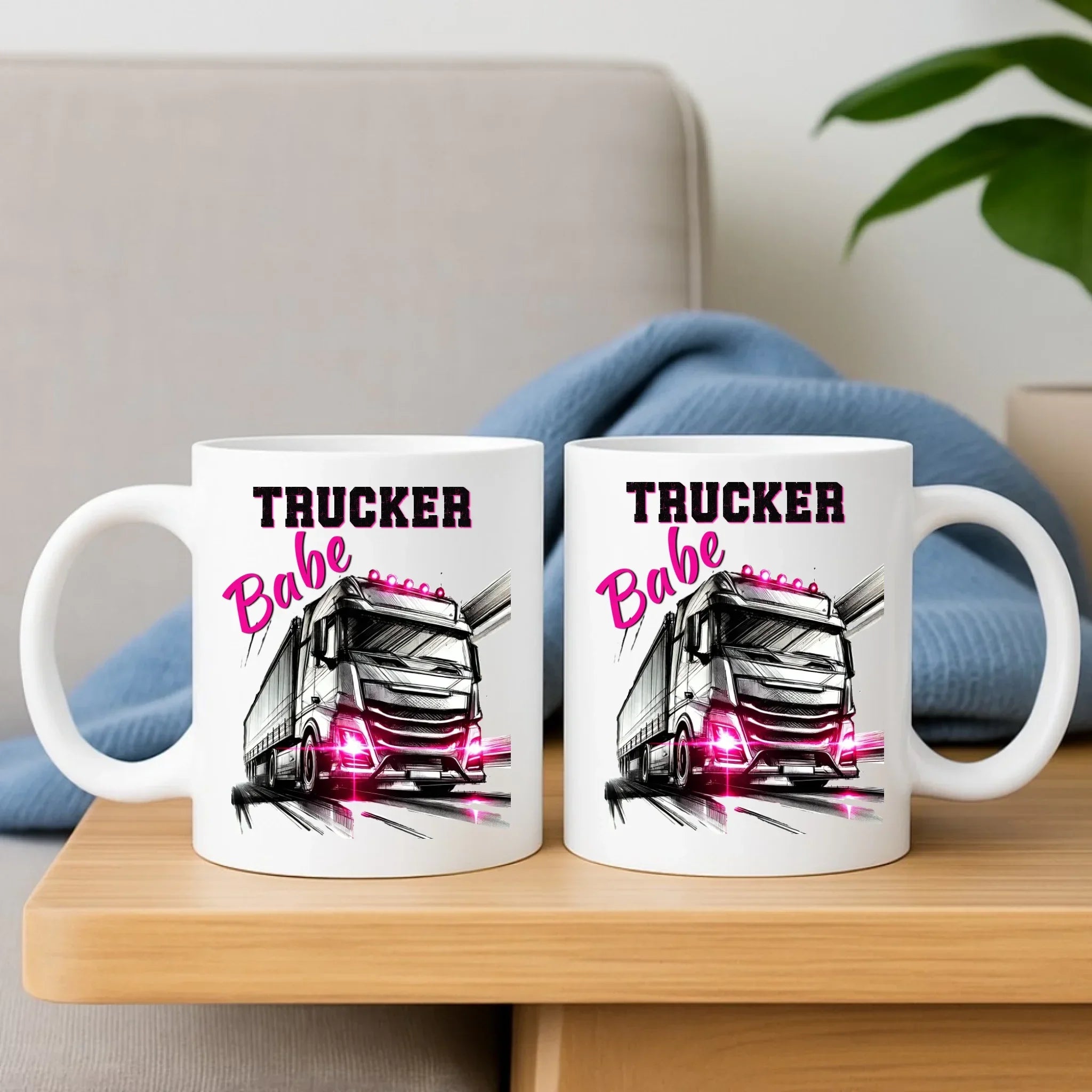 Kubek - kierowca ciężarówki - Trucker Babe ZKT13 - StoryCups.pl