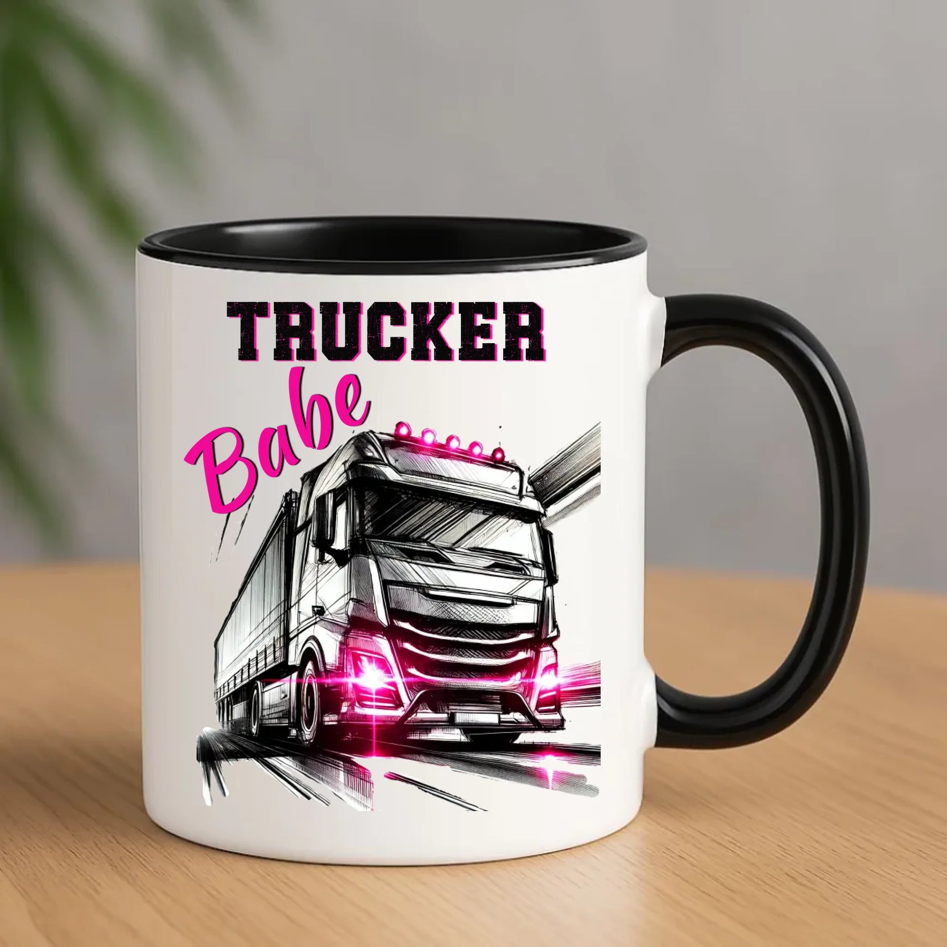 Kubek - kierowca ciężarówki - Trucker Babe ZKT13 - StoryCups.pl