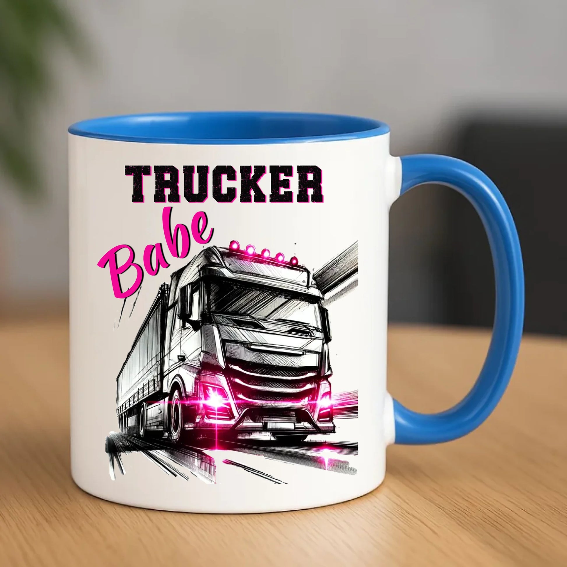 Kubek - kierowca ciężarówki - Trucker Babe ZKT13 - StoryCups.pl