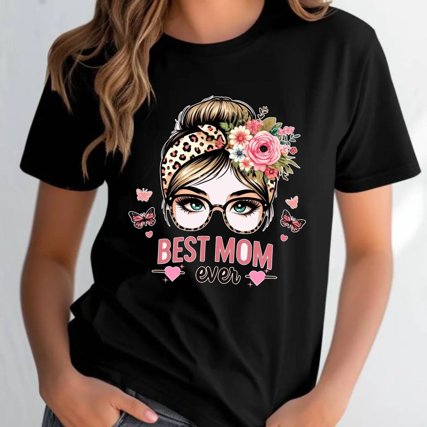 Koszulka damska dla mamy - Best mom ever DM37 - StoryCups.pl