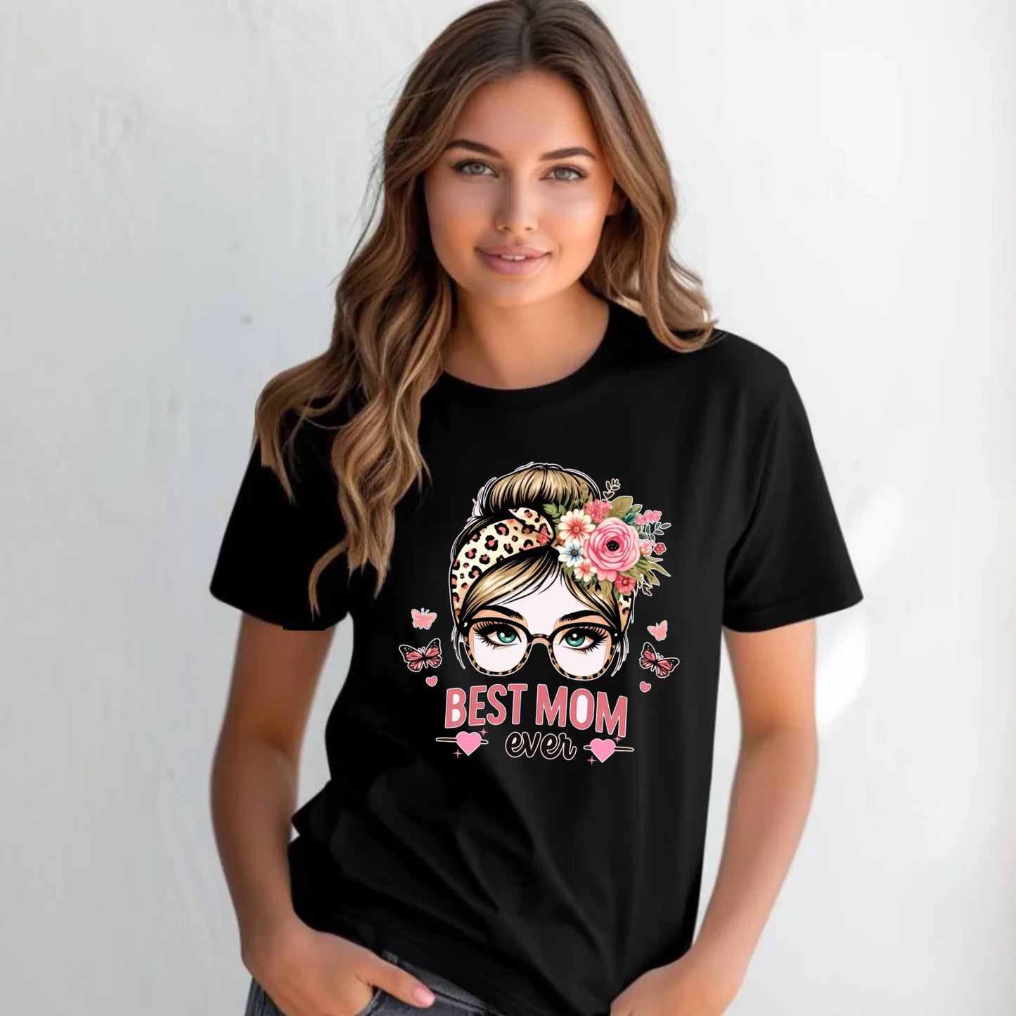 Koszulka damska dla mamy - Best mom ever DM37 - StoryCups.pl