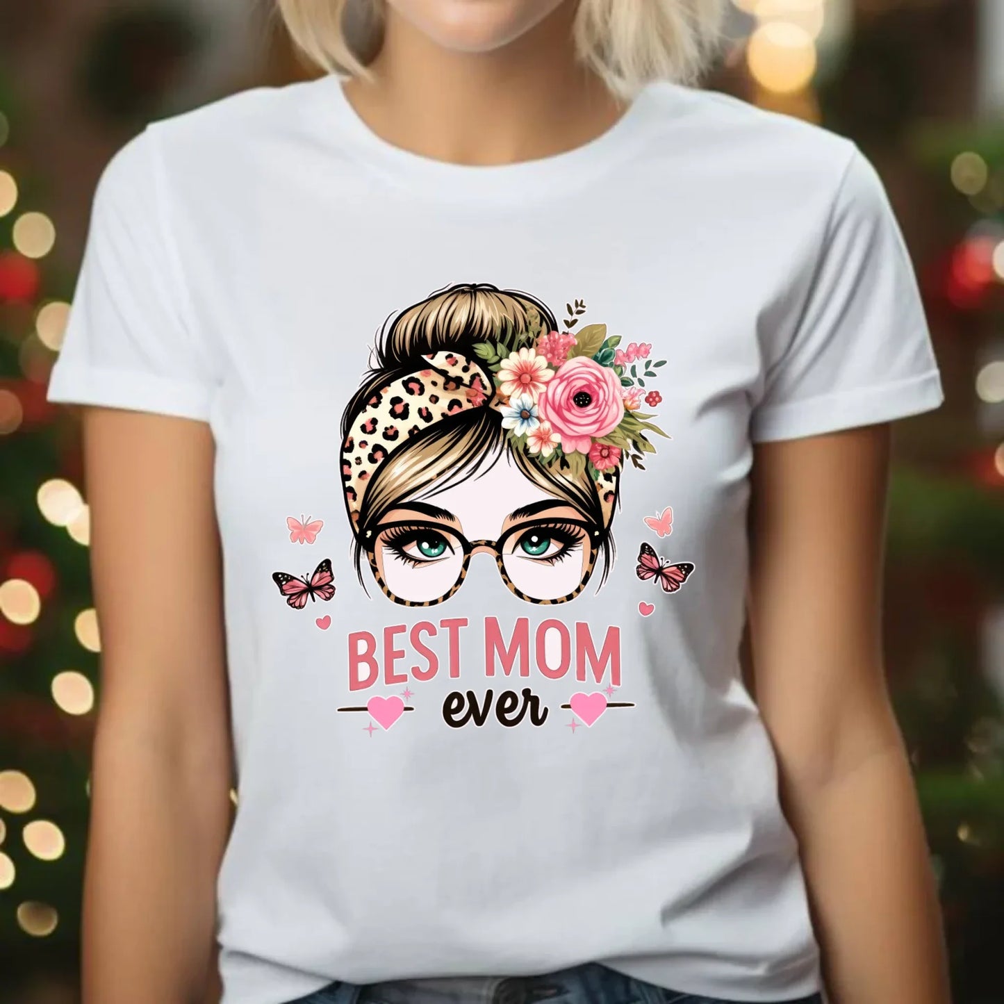 Koszulka damska dla mamy - Best mom ever DM37 - StoryCups.pl