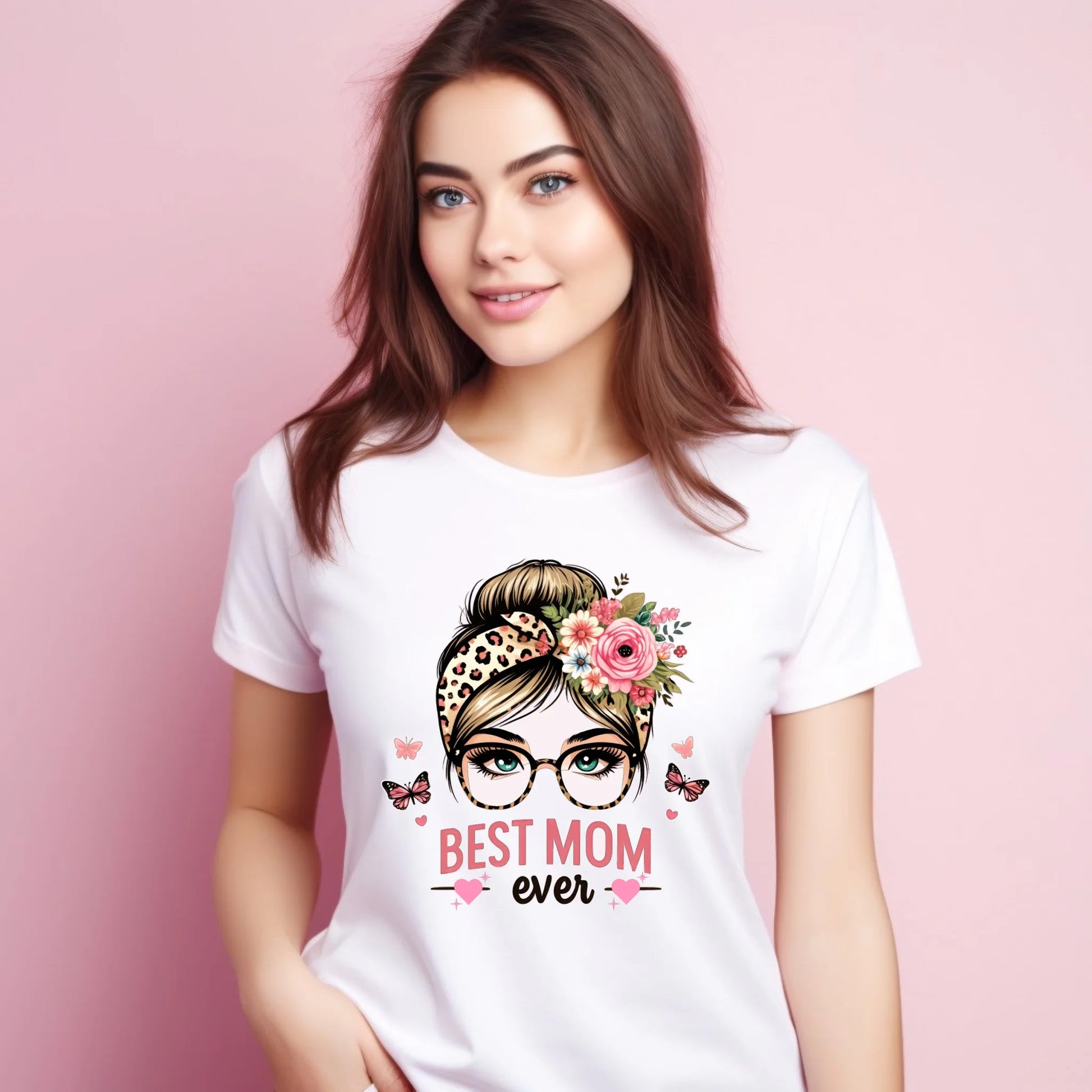 Koszulka damska dla mamy - Best mom ever DM37 - StoryCups.pl