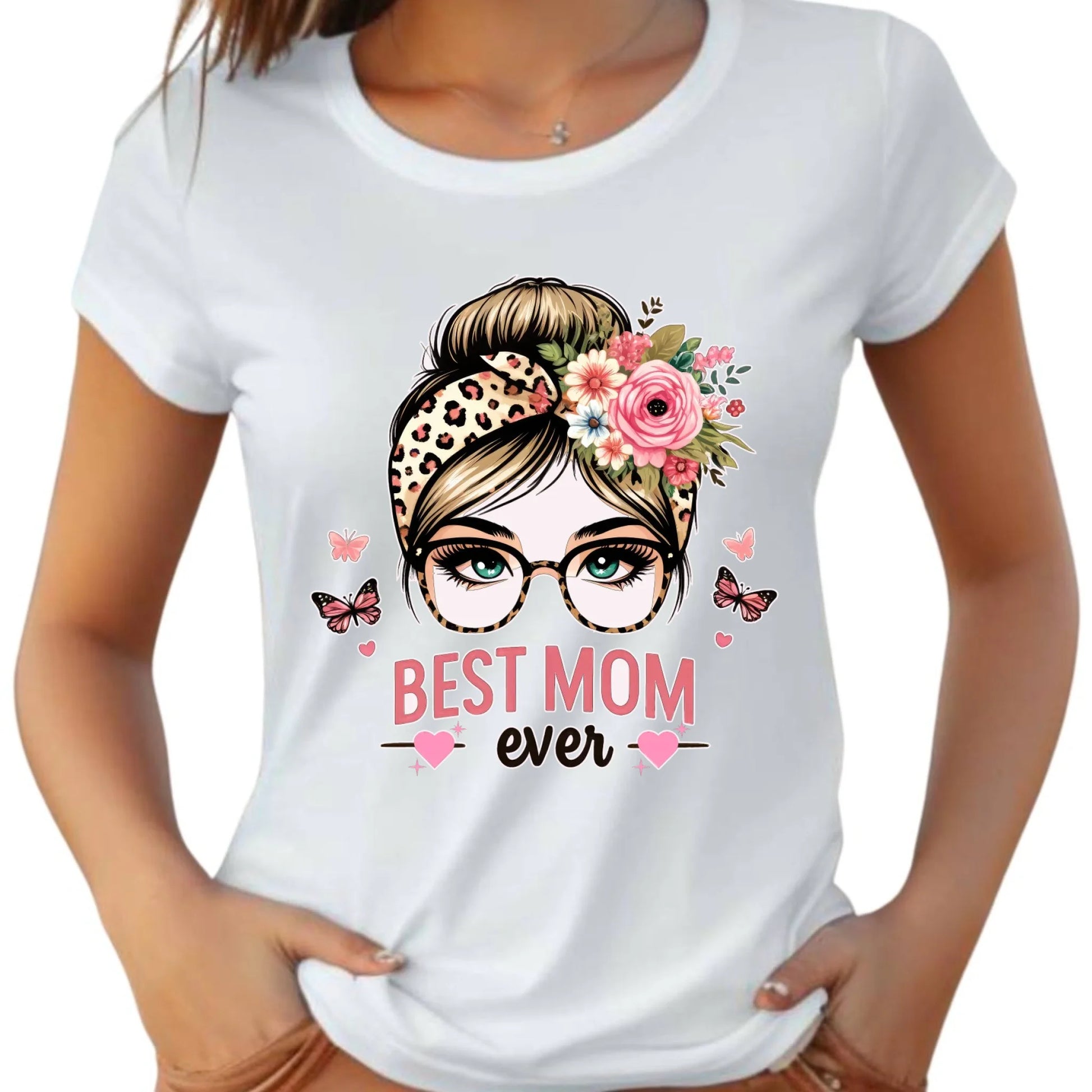 Koszulka damska dla mamy - Best mom ever DM37 - StoryCups.pl
