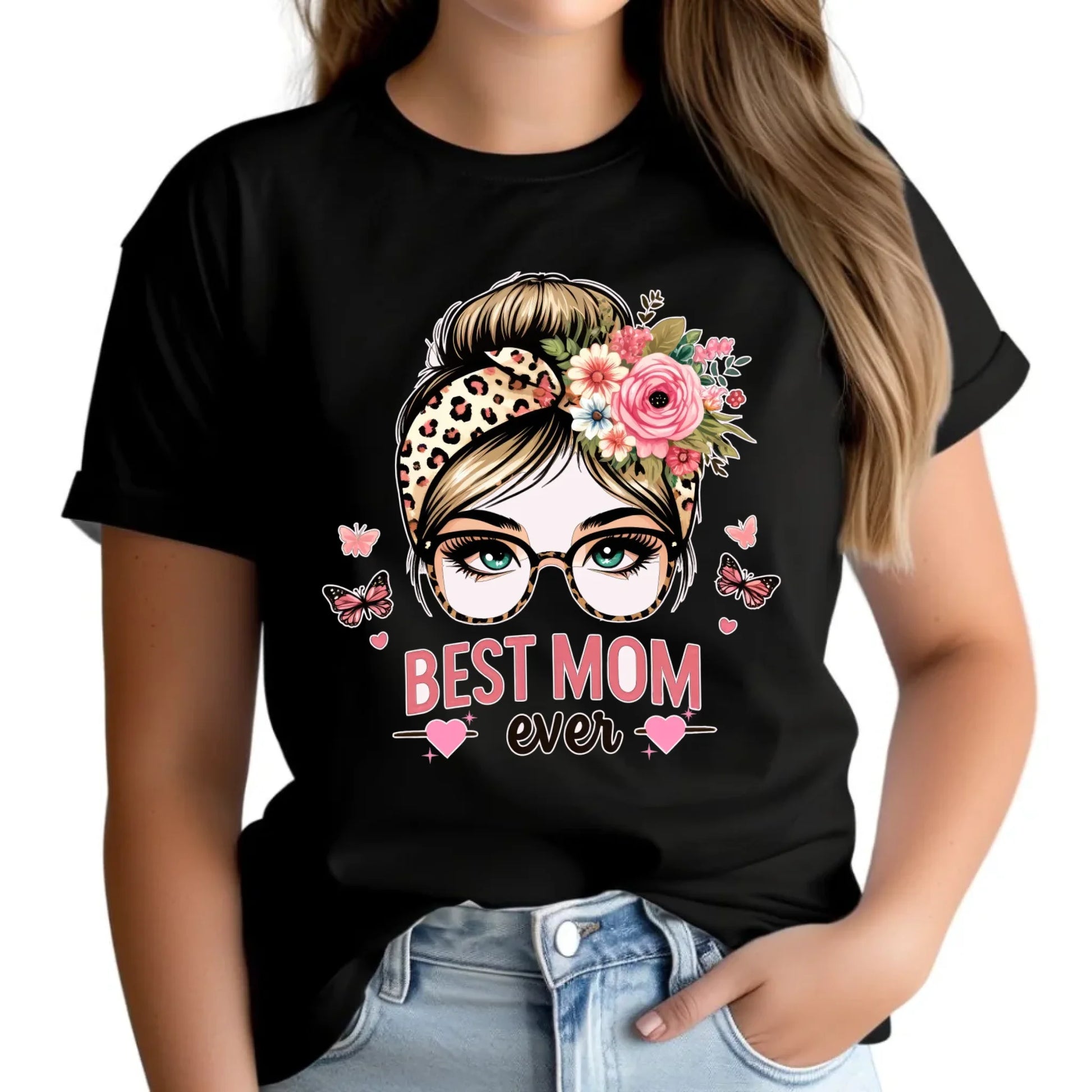 Koszulka damska dla mamy - Best mom ever DM37 - StoryCups.pl