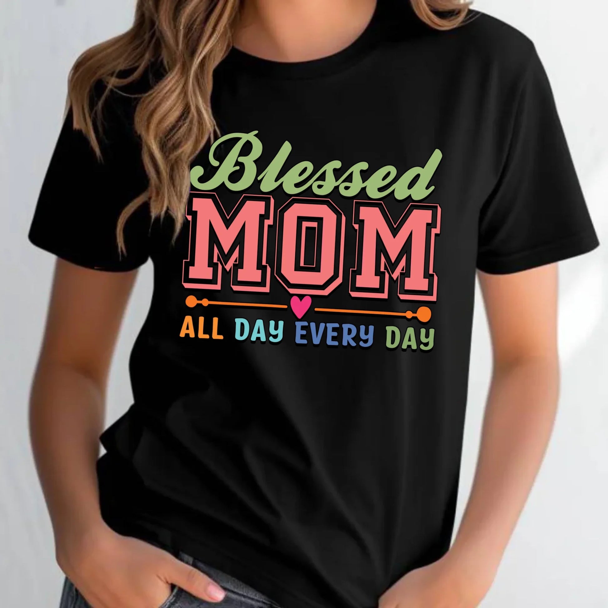 Koszulka damska dla mamy - Mom all day every day DM36 - StoryCups.pl