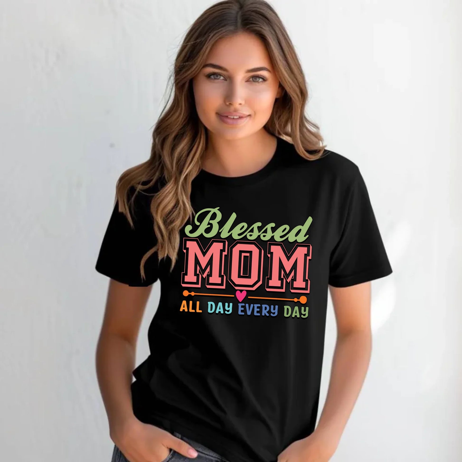 Koszulka damska dla mamy - Mom all day every day DM36 - StoryCups.pl