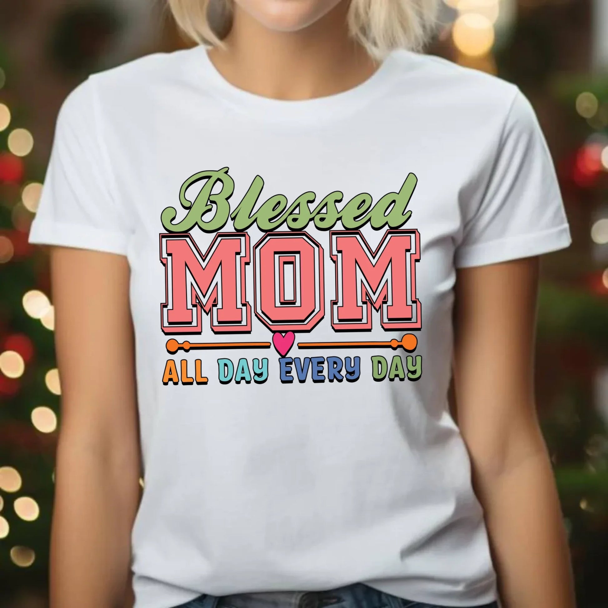 Koszulka damska dla mamy - Mom all day every day DM36 - StoryCups.pl