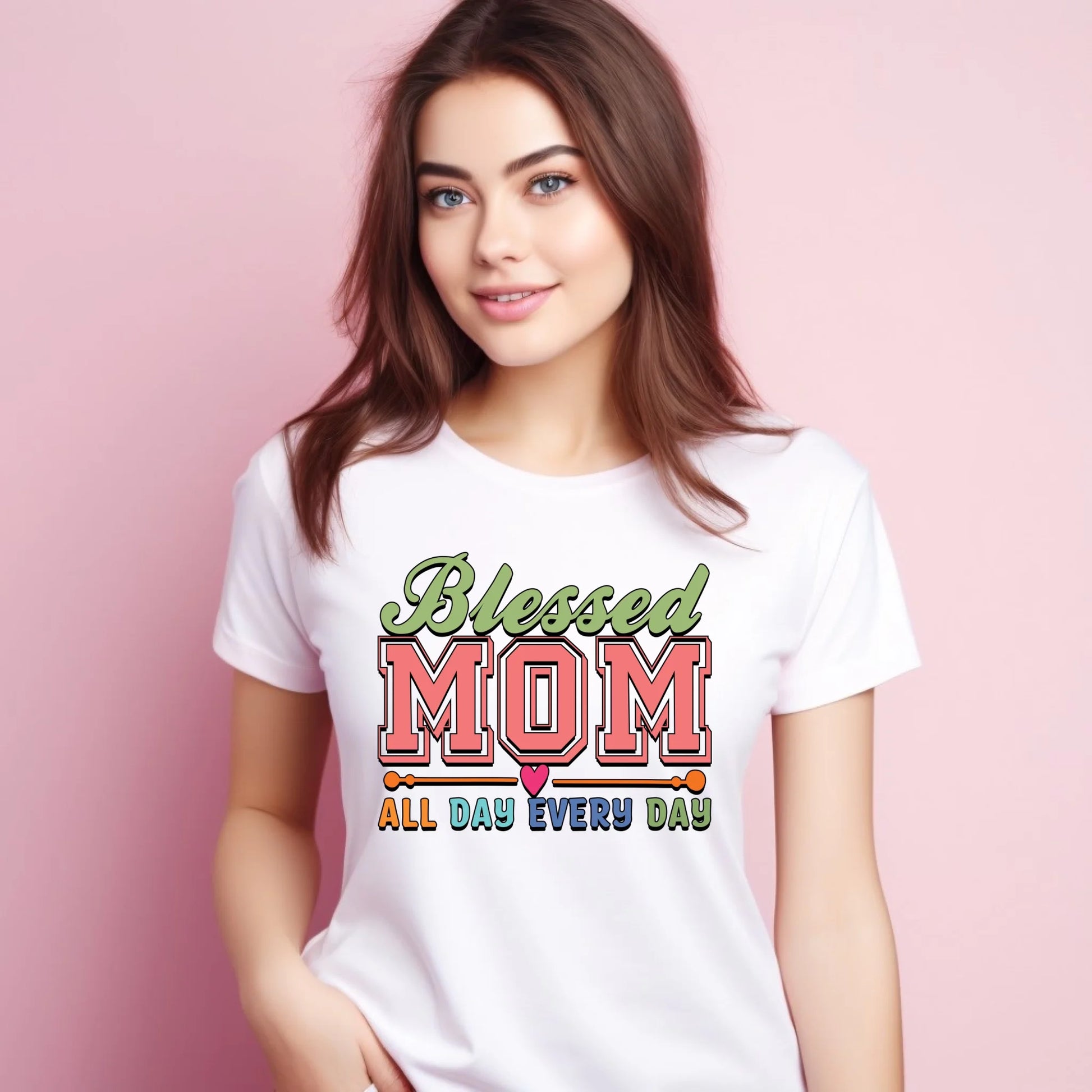 Koszulka damska dla mamy - Mom all day every day DM36 - StoryCups.pl