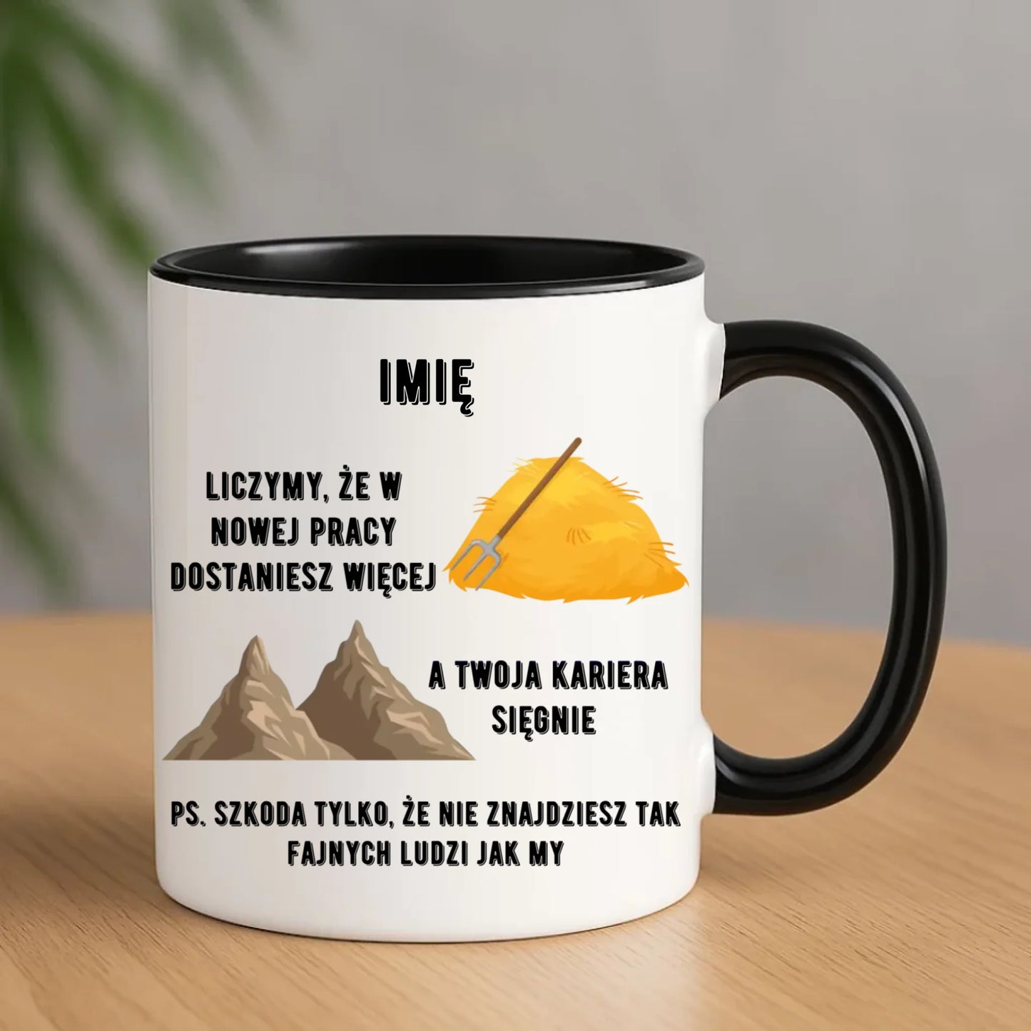 Kubek na odejście z pracy - Nie znajdziesz tak fajnych ludzi jak my - personalizowany OP04 - StoryCups.pl