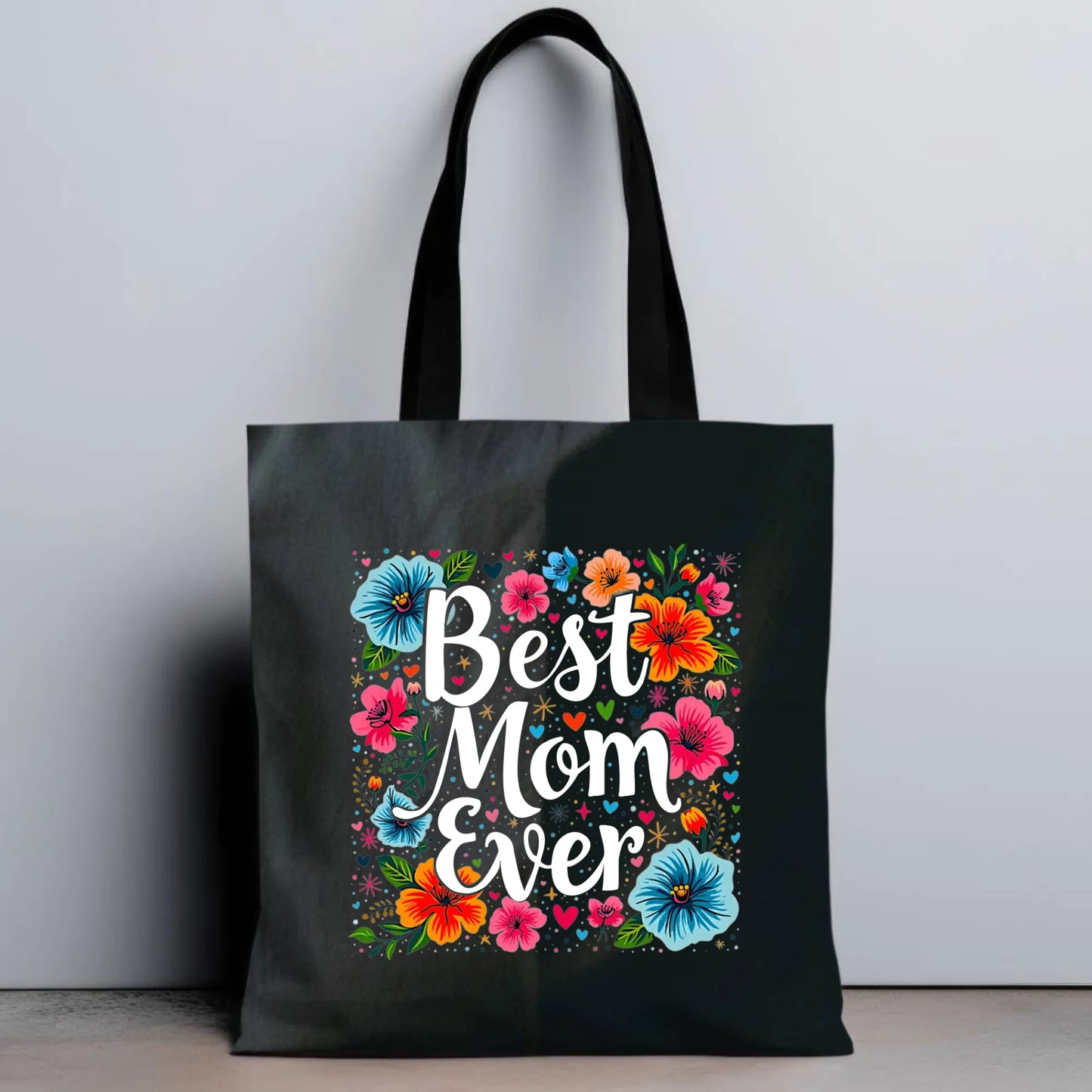 Torba dla mamy - Kwiaty - Best mom ever DM34 - StoryCups.pl