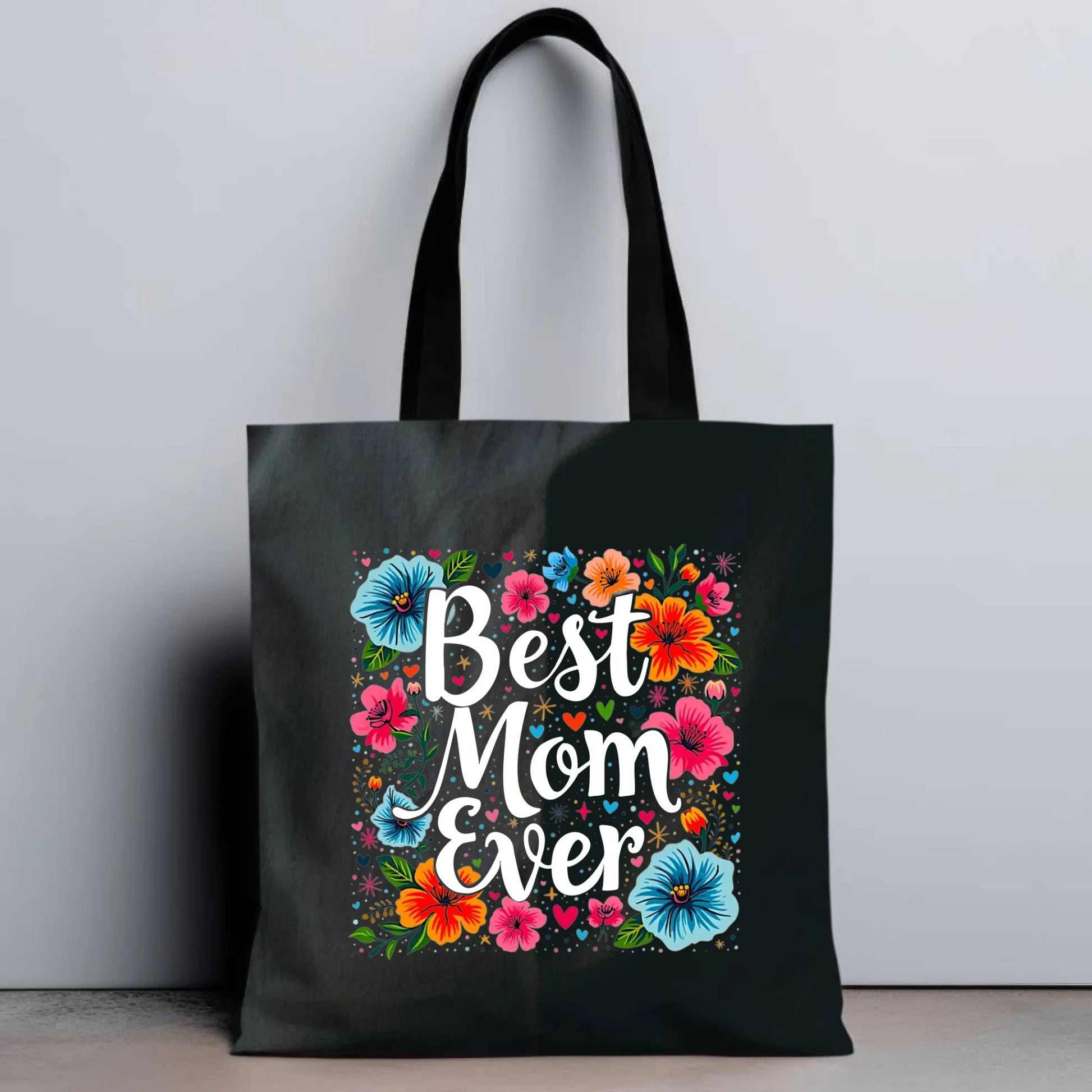 Torba dla mamy - Kwiaty - Best mom ever DM34 - StoryCups.pl