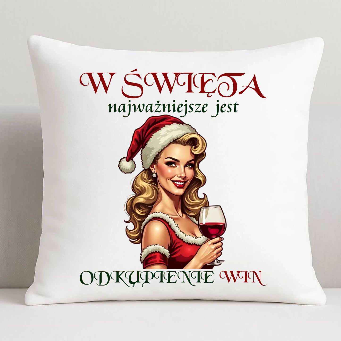 Poduszka świąteczna - Odkupienie win BN04 - StoryCups.pl