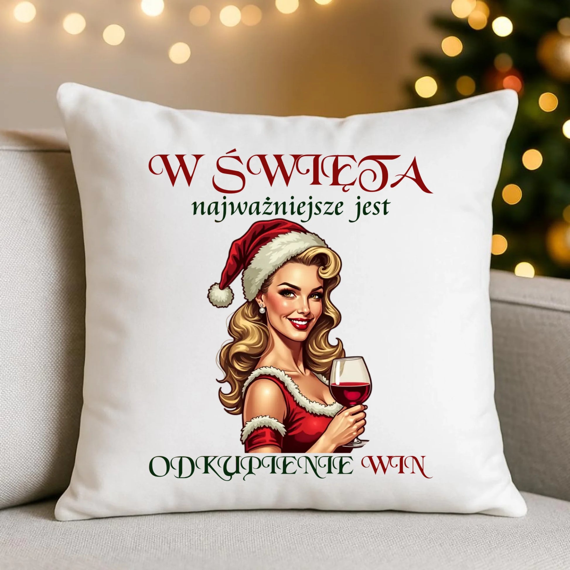 Poduszka świąteczna - Odkupienie win BN04 - StoryCups.pl