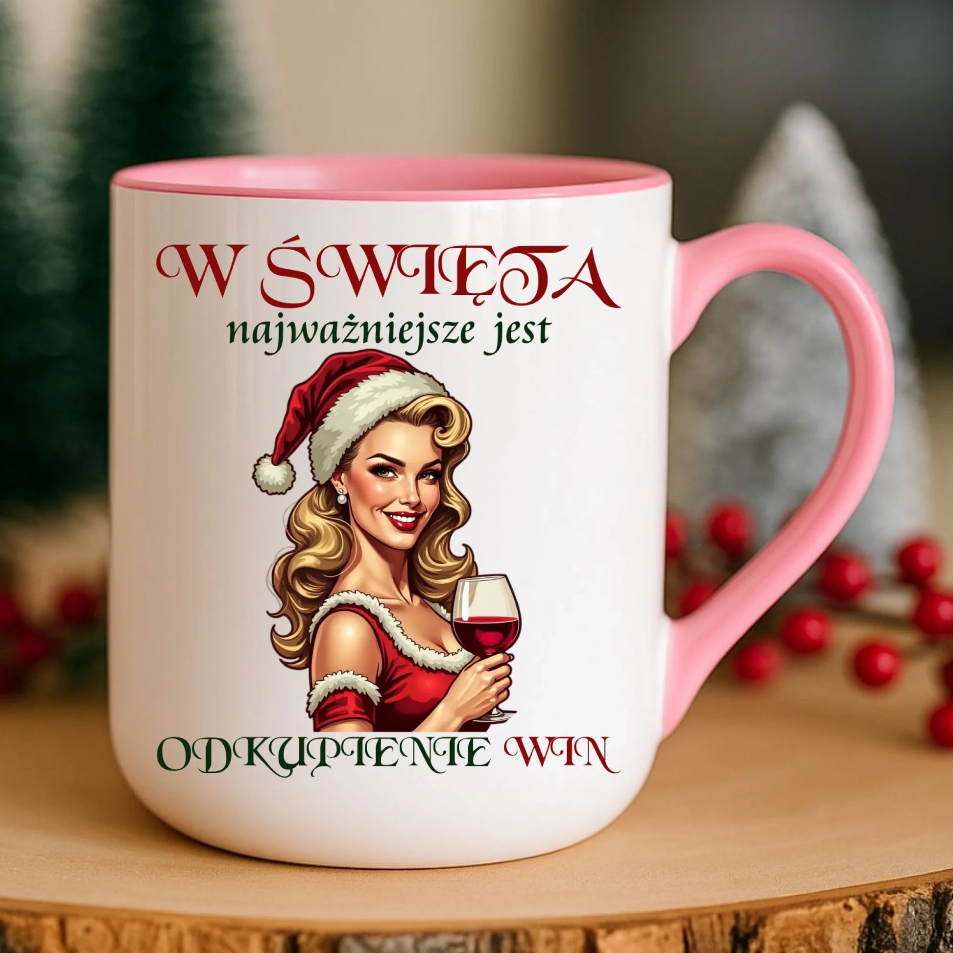 Kubek elegant świąteczny - Odkupienie win BN04 - StoryCups.pl