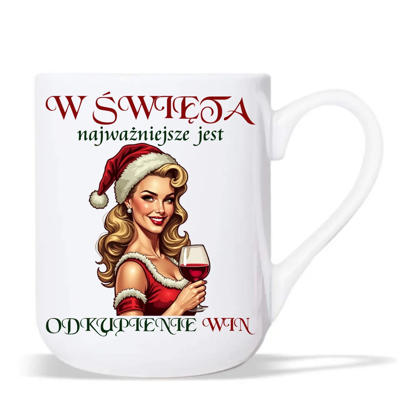 Kubek elegant świąteczny - Odkupienie win BN04 - StoryCups.pl