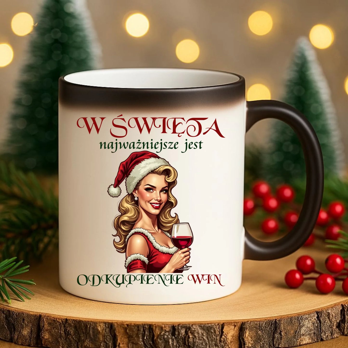 Kubek magiczny świąteczny - Odkupienie win BN04 - StoryCups.pl