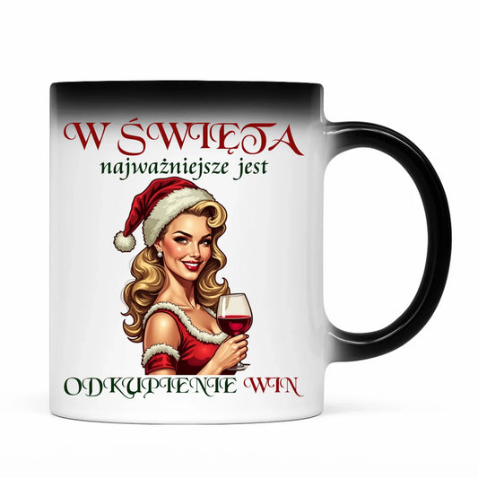 Kubek magiczny świąteczny - Odkupienie win BN04 - StoryCups.pl