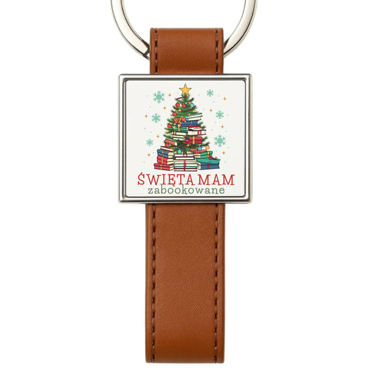Brelok świąteczna - Święta mam zabookowane BN05 - StoryCups.pl