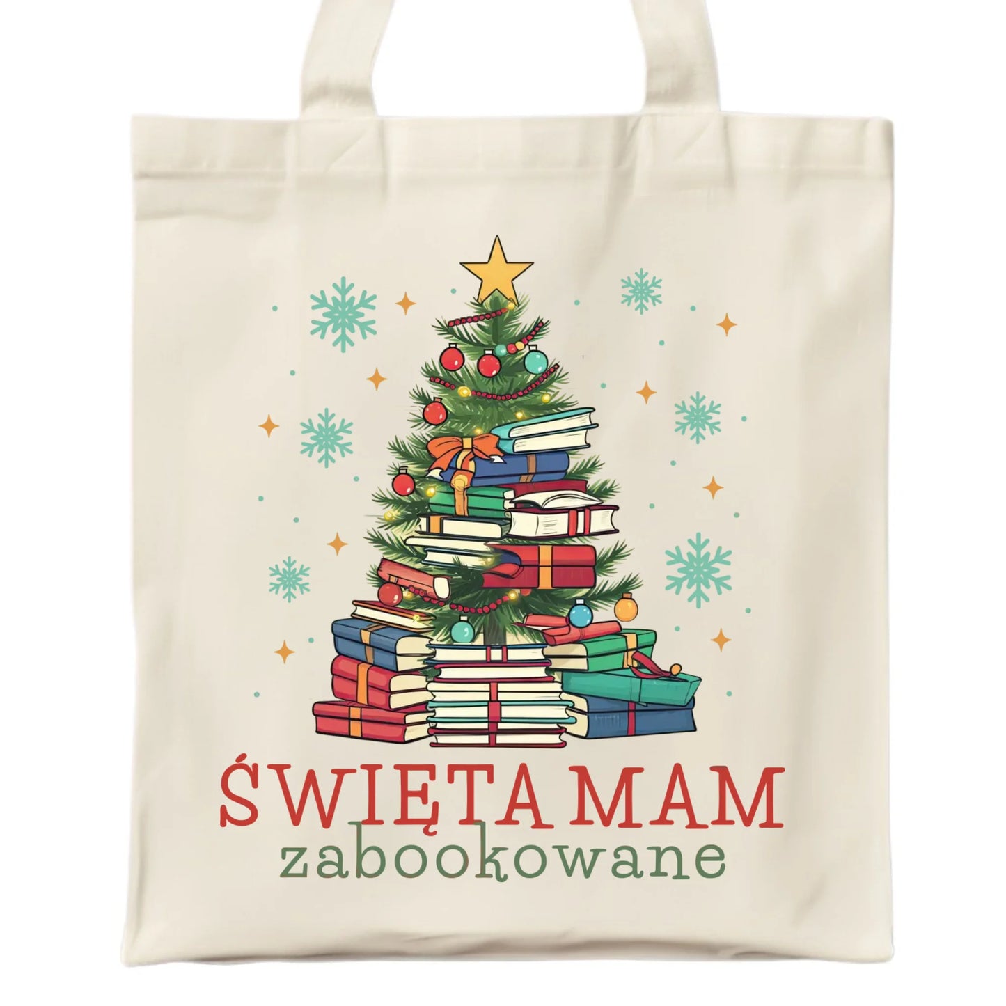 Torba świąteczna - Święta mam zabookowane BN05 - StoryCups.pl