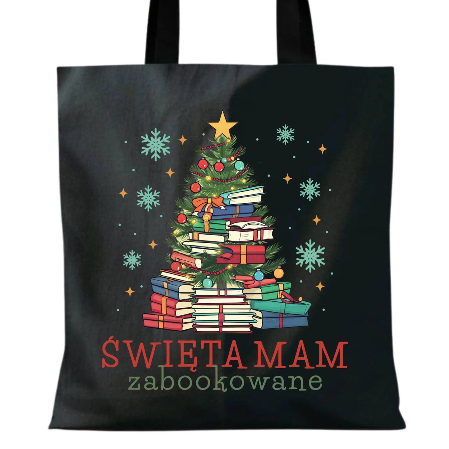 Torba świąteczna - Święta mam zabookowane BN05 - StoryCups.pl