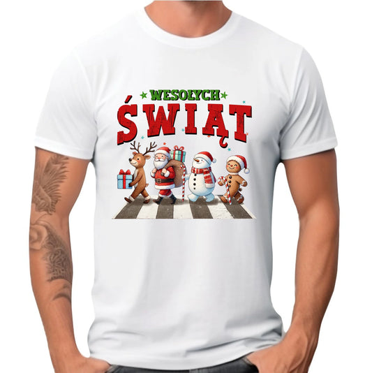 Koszulka męska świąteczna - Wesołych Świąt BN06