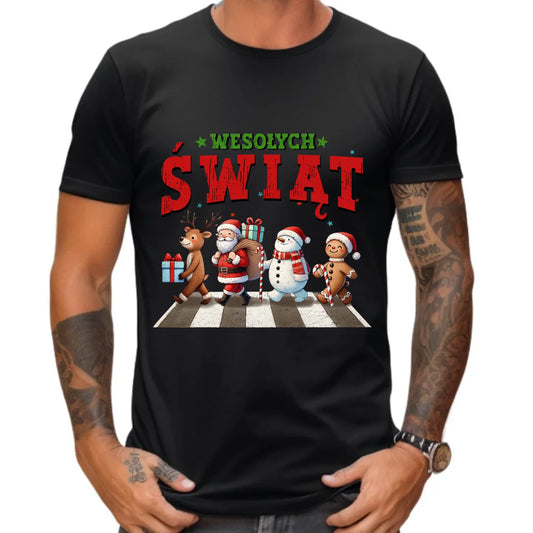 Koszulka męska świąteczna - Wesołych Świąt BN06