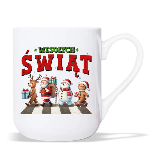 Kubek elegant świąteczny - Wesołych Świąt BN06 - StoryCups.pl