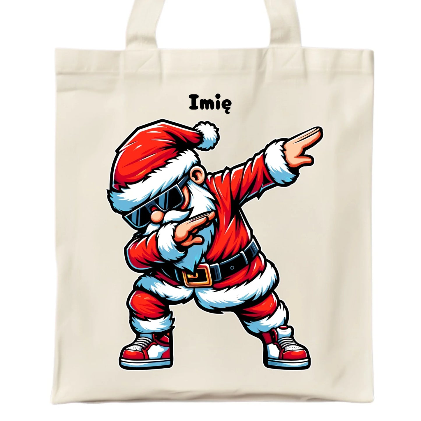 Torba świąteczna - Mikołaj - na Mikołajki - personalizowana BN136 - StoryCups.pl