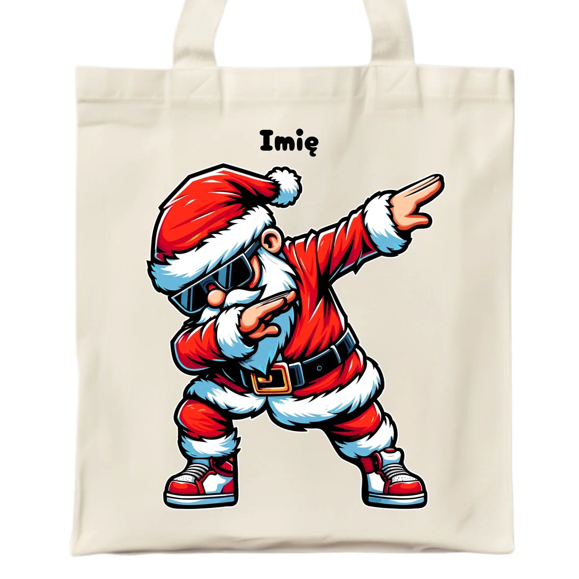 Torba świąteczna - Mikołaj - na Mikołajki - personalizowana BN136 - StoryCups.pl