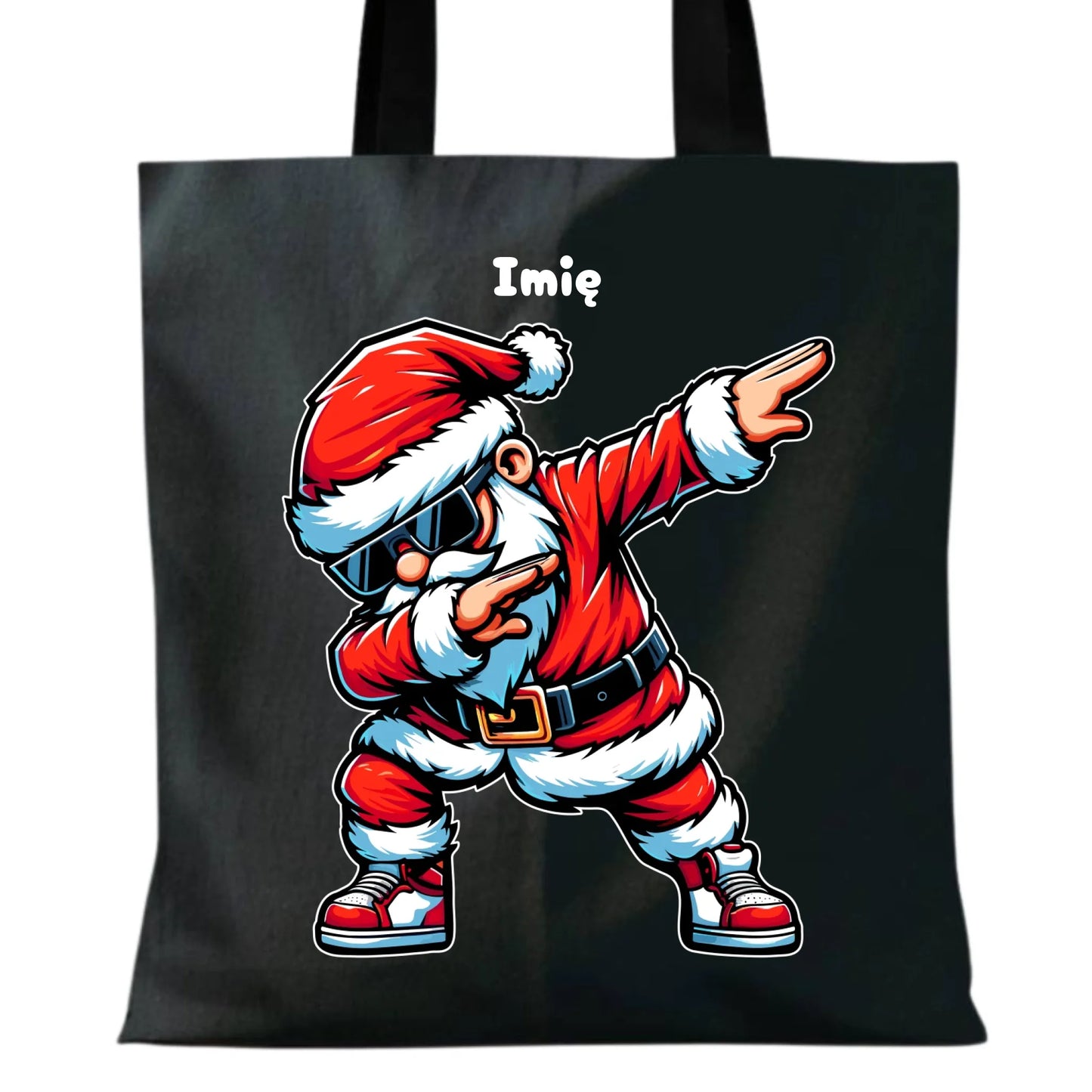 Torba świąteczna - Mikołaj - na Mikołajki - personalizowana BN136 - StoryCups.pl