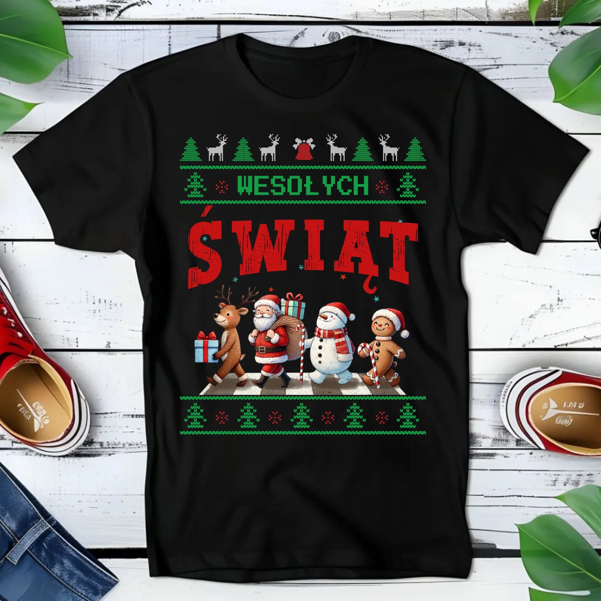 Koszulka dziecięca świąteczna - Wesołych Świąt BN06 - StoryCups.pl