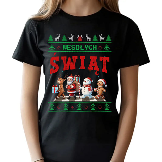 Koszulka dziecięca świąteczna - Wesołych Świąt BN06 - StoryCups.pl