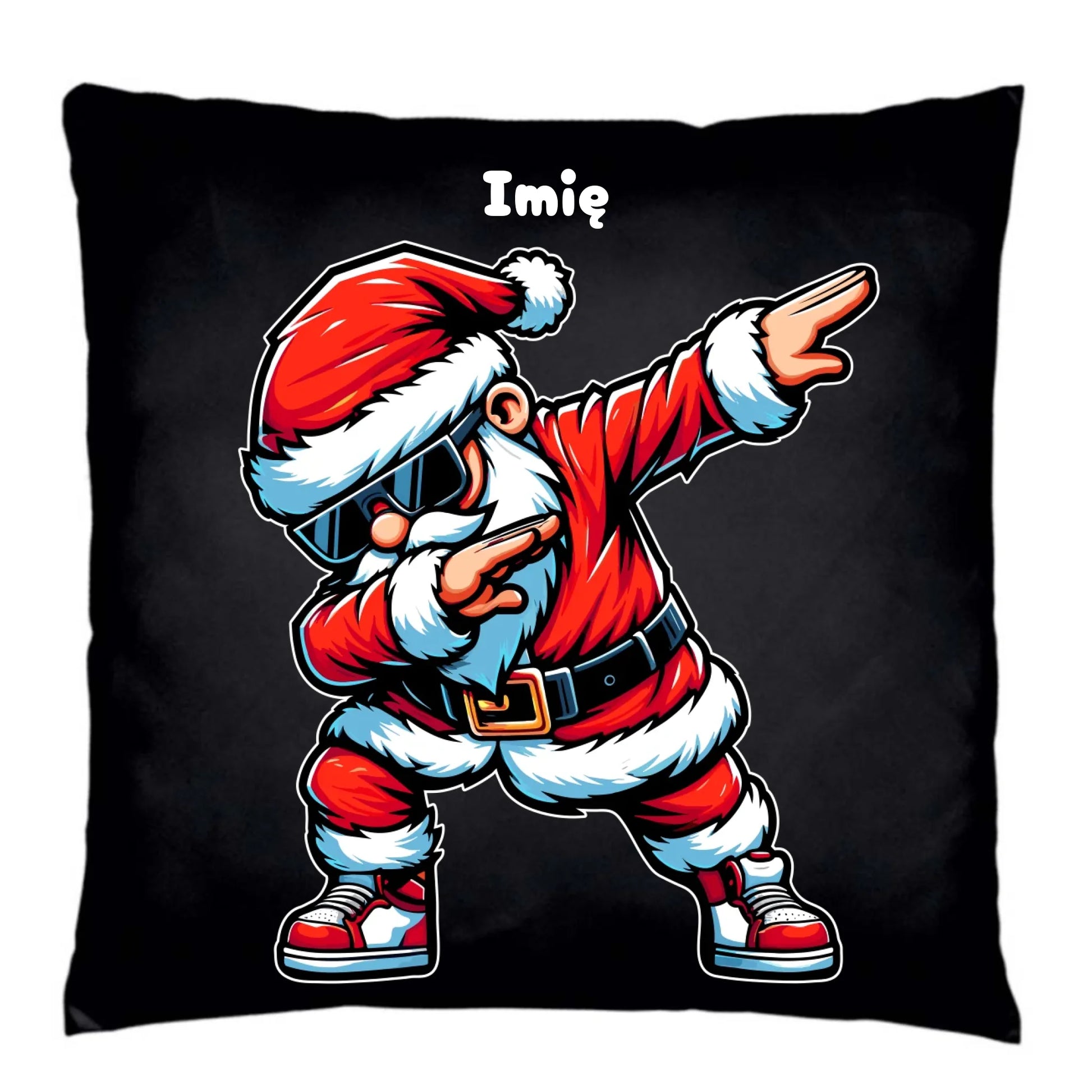 Poduszka dekoracyjna świąteczna - Mikołaj - na Mikołajki - personalizowana BN136 - StoryCups.pl