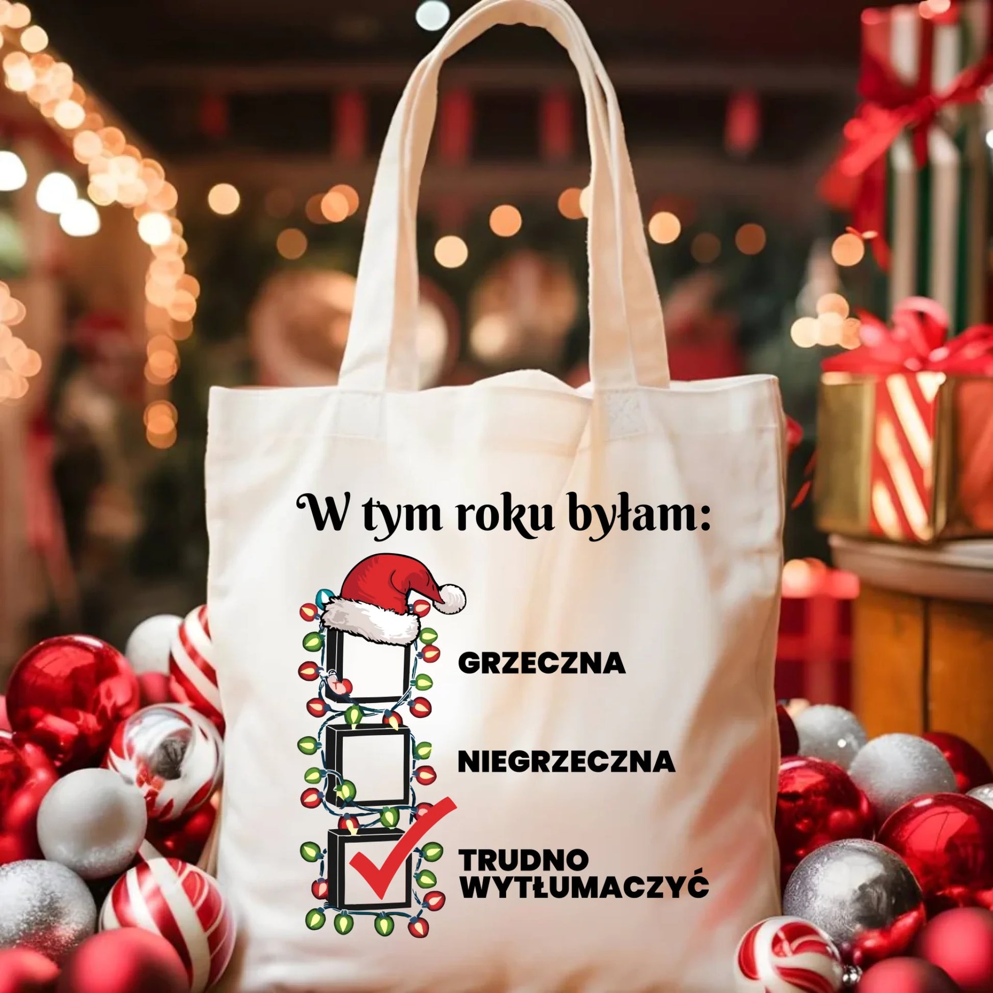 Torba świąteczna dla niej - Trudno wytłumaczyć BN137 - StoryCups.pl