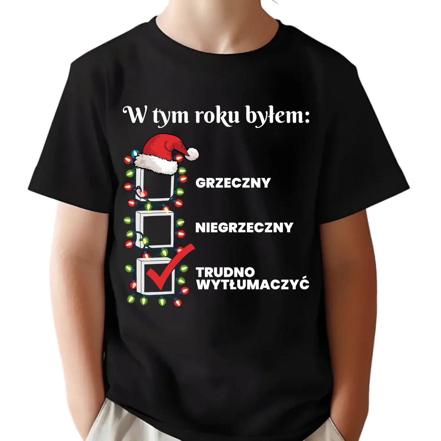 Koszulka dziecięca świąteczna dla chłopca - Trudno wytłumaczyć BN134 - StoryCups.pl