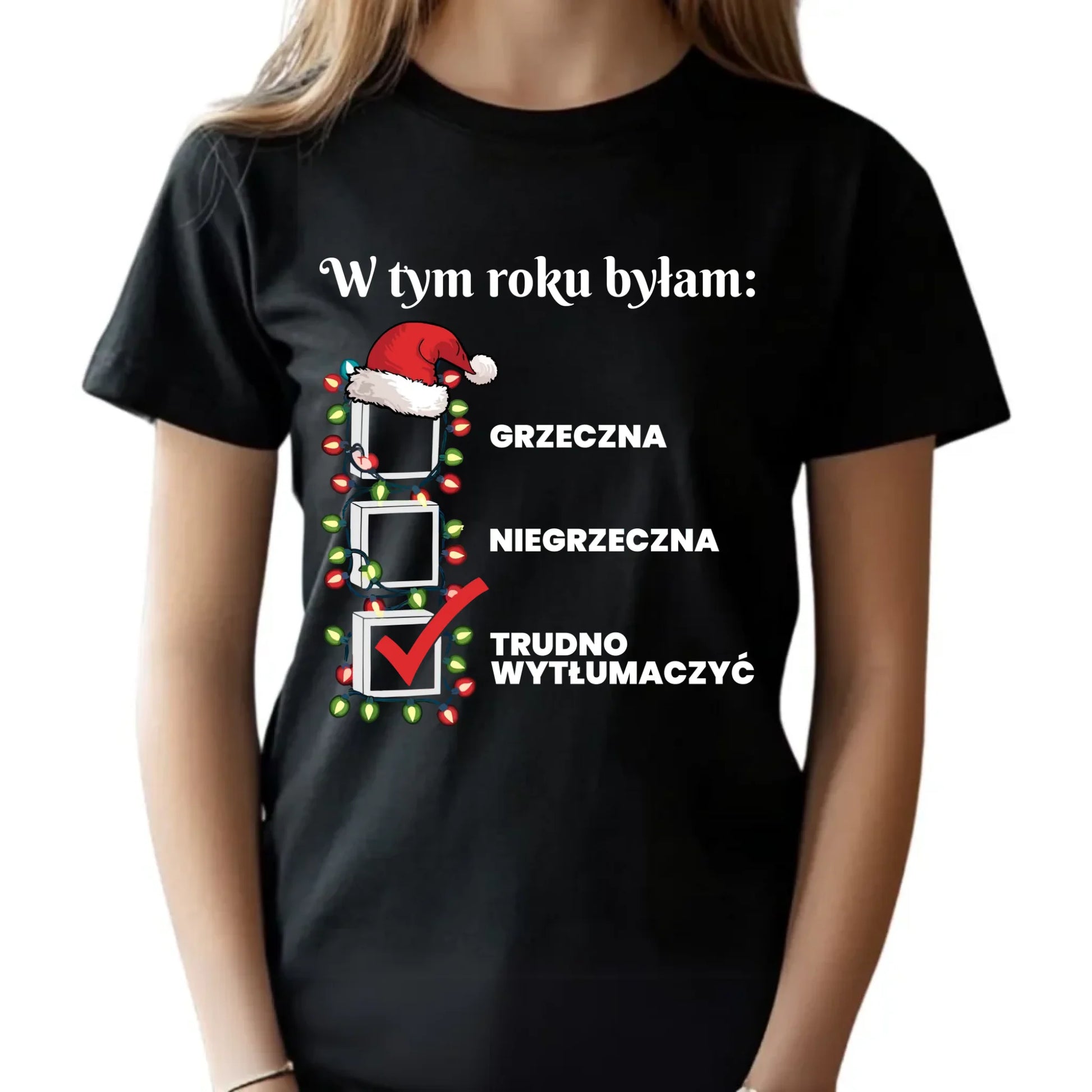 Koszulka dziecięca świąteczna dla dziewczynki - Trudno wytłumaczyć BN137 - StoryCups.pl