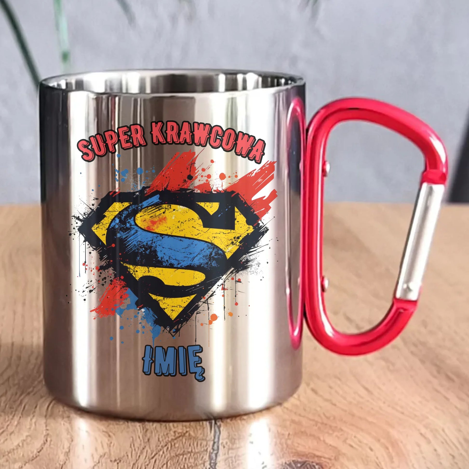 Kubek metalowy szyciowy dla krawcowej - Super krawcowa HS36 - StoryCups.pl
