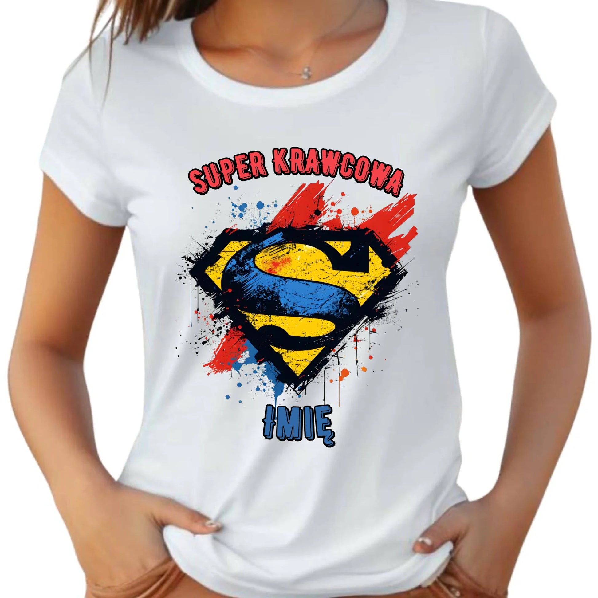 Koszulka damska szyciowa dla krawcowej - Super krawcowa HS36 - StoryCups.pl