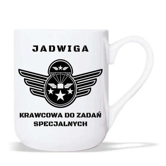 Kubek elegant szyciowy dla krawcowej - Krawcowa do zadań specjalnych HS38 - StoryCups.pl