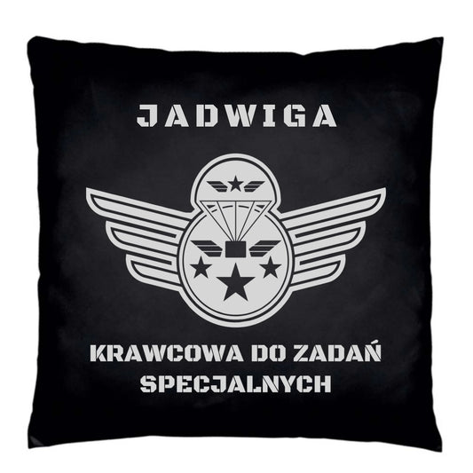 Poduszka dekoracyjna szyciowa dla krawcowej - Krawcowa do zadań specjalnych HS38 - StoryCups.pl