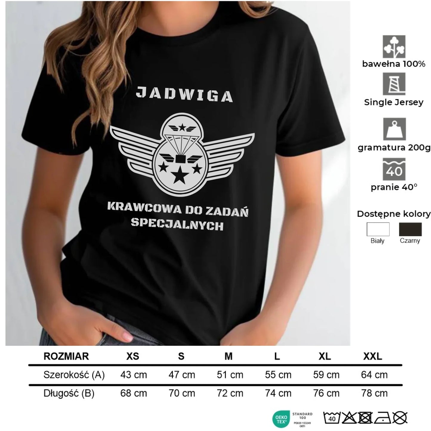 Koszulka damska szyciowa dla krawcowej - Krawcowa do zadań specjalnych HS38 - StoryCups.pl