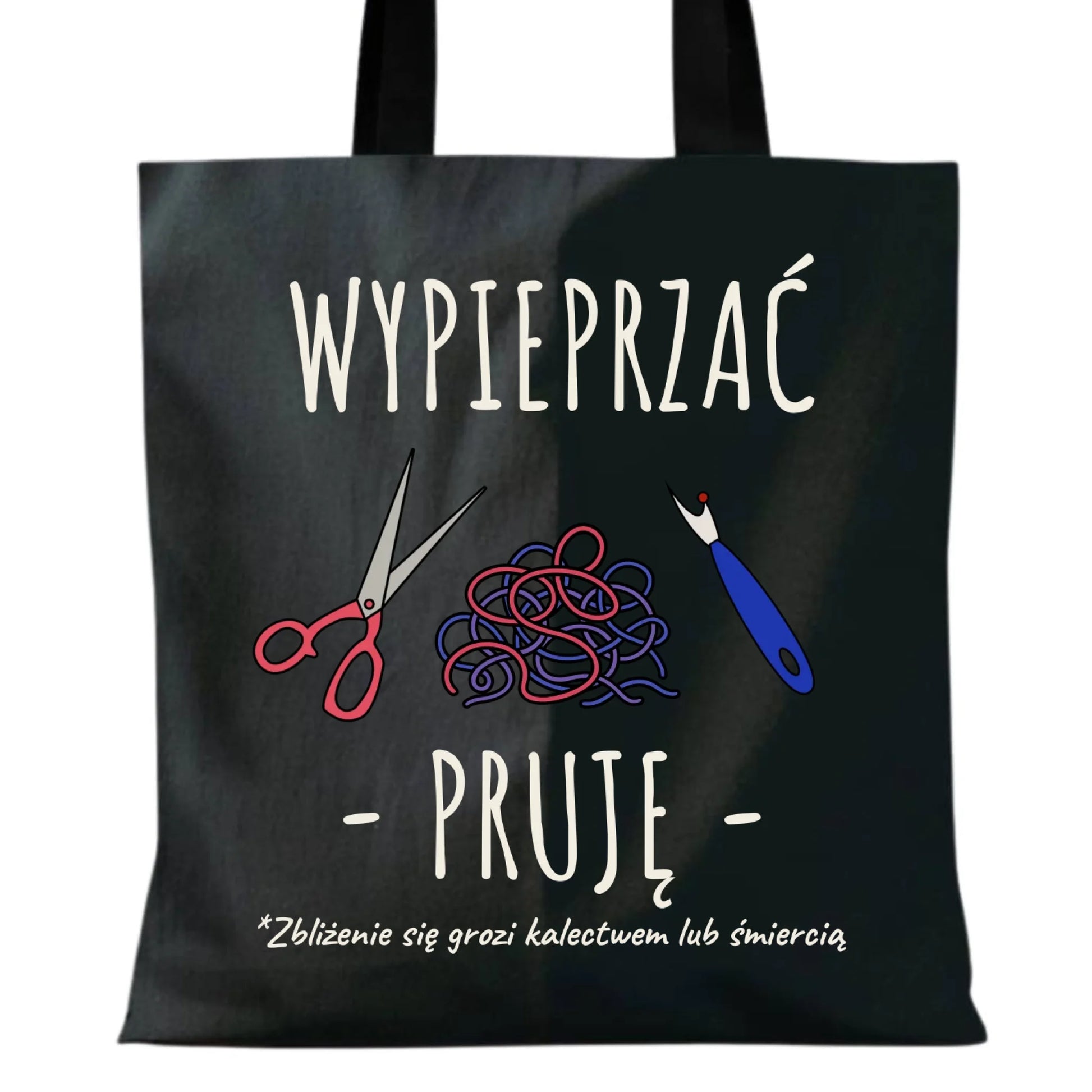 Torba szyciowa dla krawcowej - Wypieprzać, pruję HS08 - StoryCups.pl