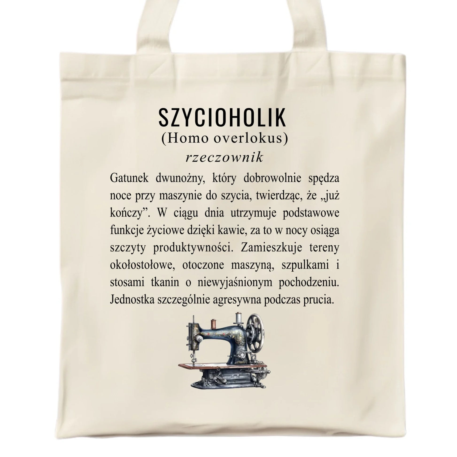 Torba szyciowa dla krawcowej - Szycioholik definicja HS10 - StoryCups.pl