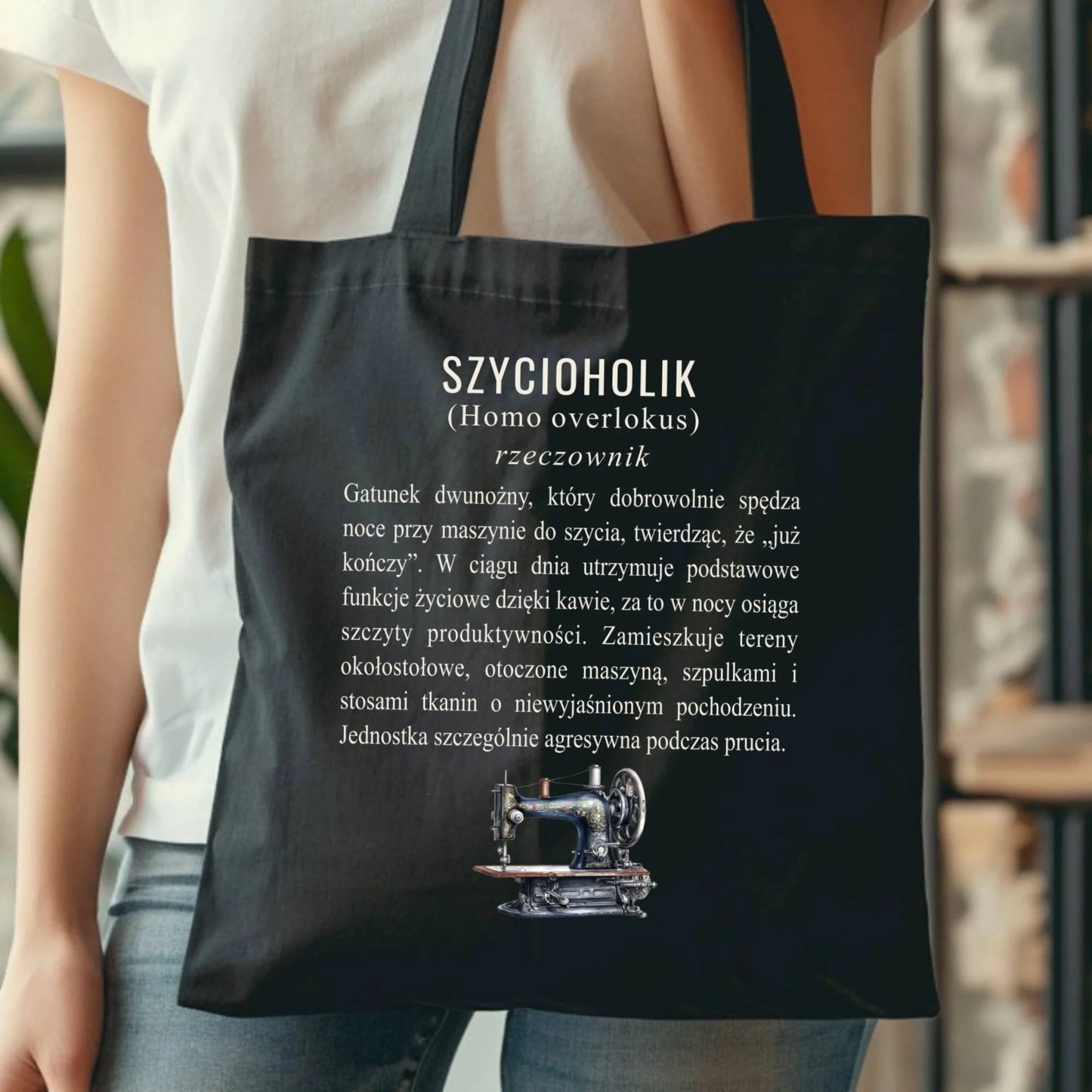 Torba szyciowa dla krawcowej - Szycioholik definicja HS10 - StoryCups.pl