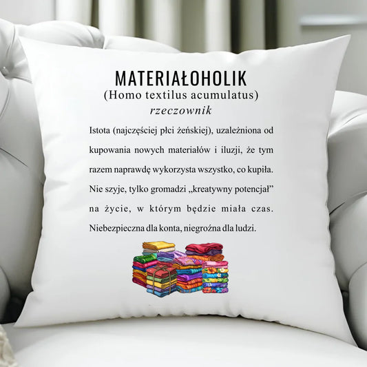 Poduszka szyciowa dla krawcowej - Materiałoholik definicja HS11 - StoryCups.pl