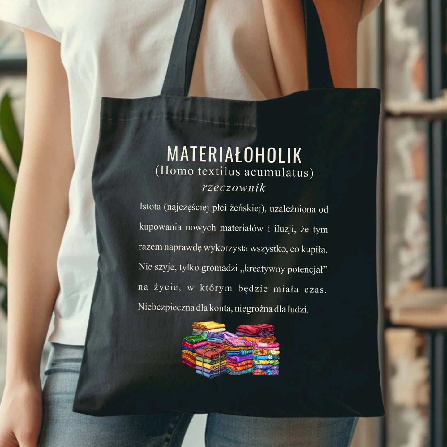 Torba szyciowa dla krawcowej - Materiałoholik definicja HS11 - StoryCups.pl