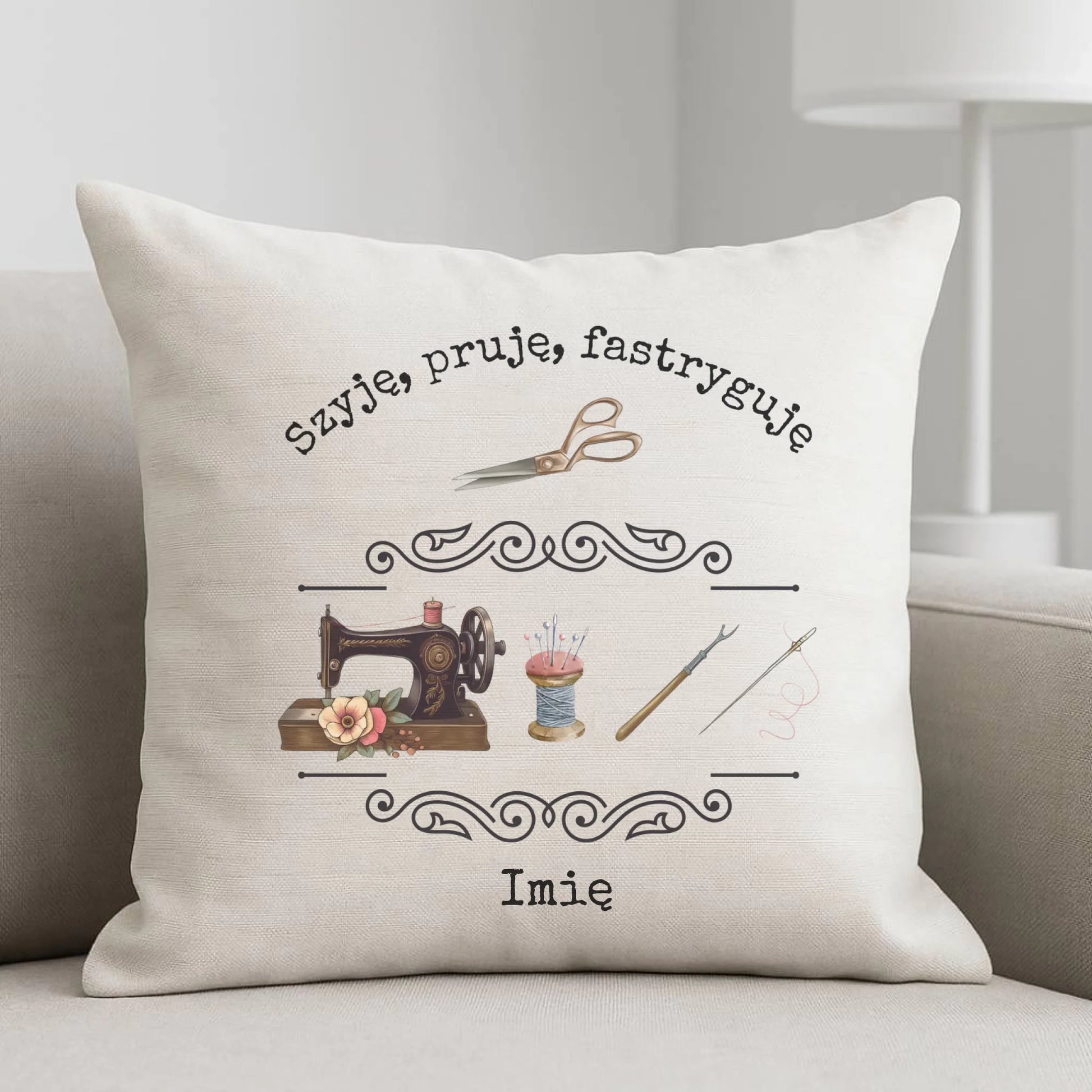 Poduszka szyciowa dla krawcowej - Szyję, pruję, fastryguję HS13 - StoryCups.pl